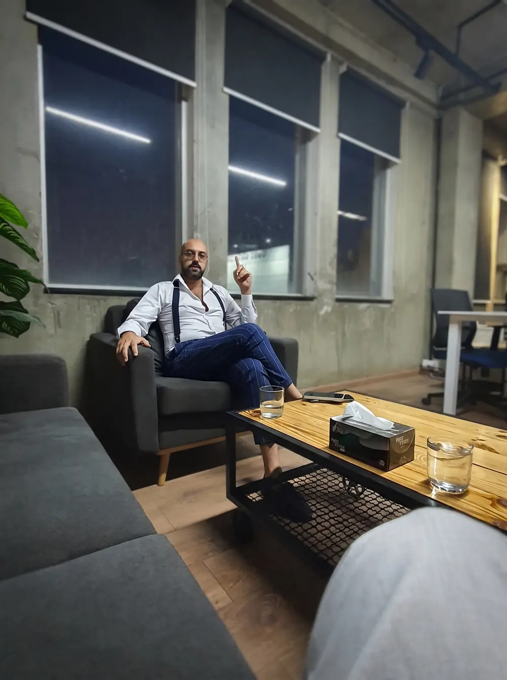 Un entretien en coworking