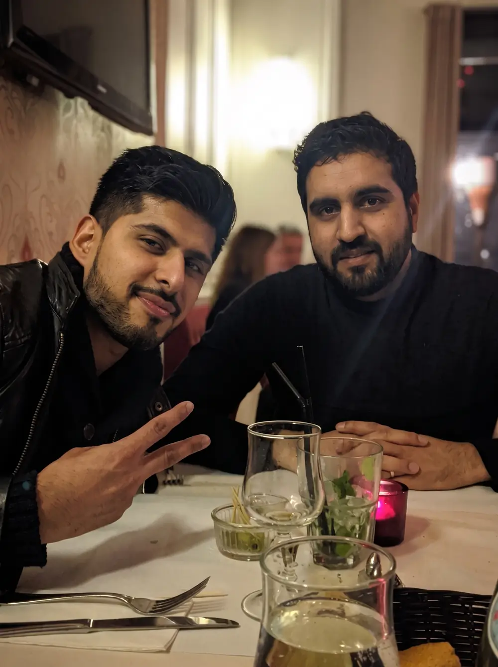 Un dîner entre amis