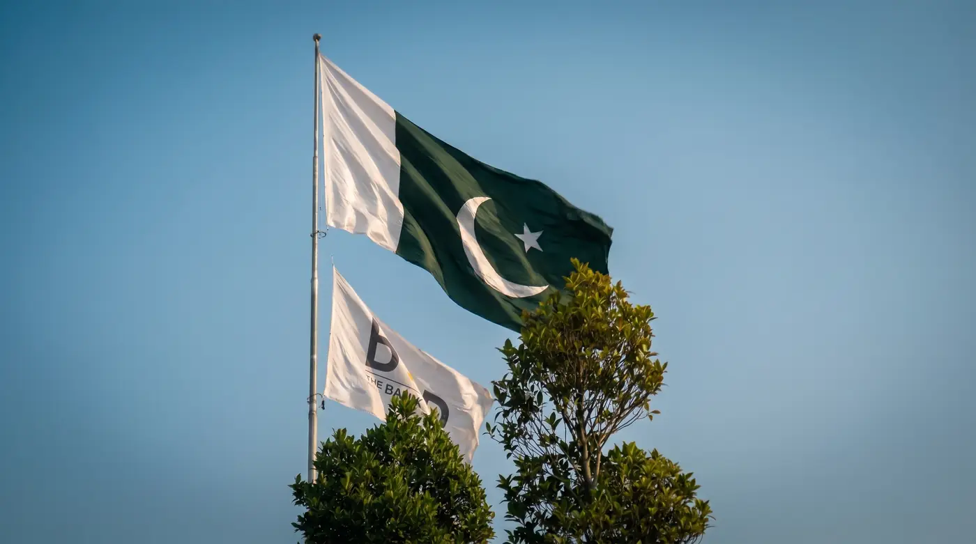 Le drapeau du Pakistan